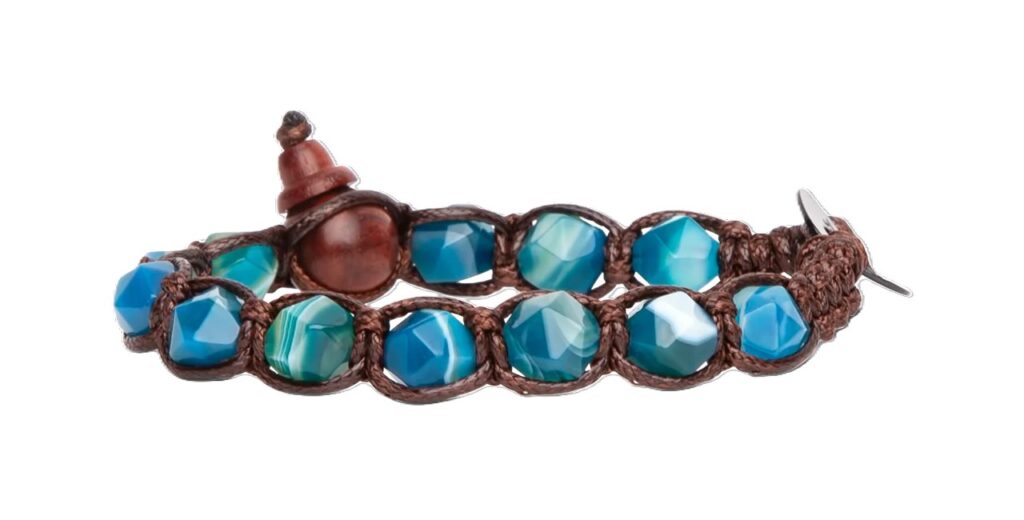 tamashii-bracciale-tibetano-diamond-cut-originale-agata-blue-striata-BHS911-141