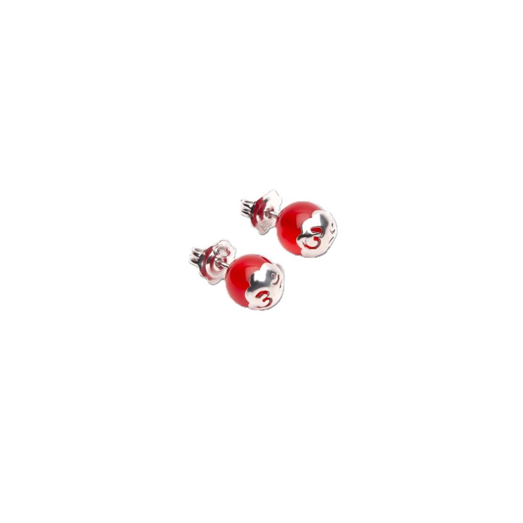 tamashii-orecchini-tibetani-a-lobo-sfera-originali-agata-rosso-passione-argento-925-EHST8-124